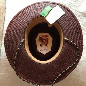 NWT Nick Fouquet Straw Tassel Hat 56/7